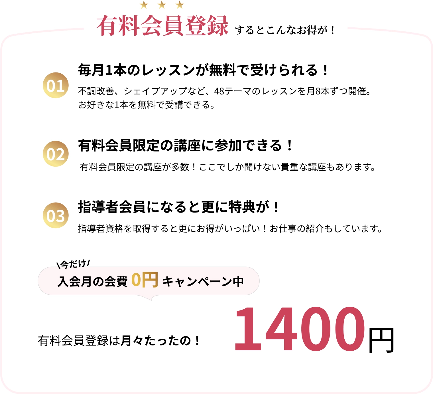 有料会員特典